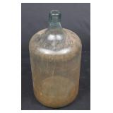 Vintage Green Glass Carboy
