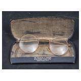 Vintage Bifocal Glasses in Case from Asheville, NC