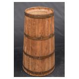 Vintage Butter Churn with Copper Bands