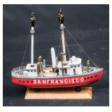 San Francisco Model Ship on Stand