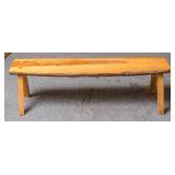 Very Nice Primitive Cut Log Bench