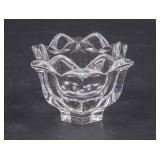 Beautiful Orrefors Sweden Crystal Flower Bowl