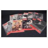 Lot of 9 LIFE Magazines from 1937 - 1957
