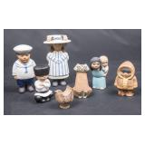 Lisa Larson Gustavsburg, Sweden Pottery Lot