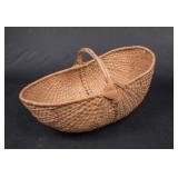 Very Nice Large Oval Woven Basket
