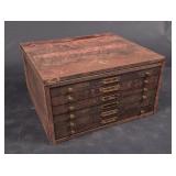 Perfit Watch Crystals Metal Dealers Cabinet with 6