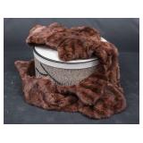 H. Minkovitz & Sons Stole in Hat Box