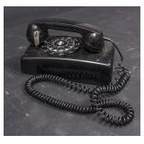 Vintage Crosley Black Wall Telephone
