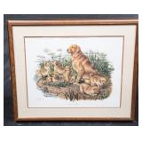 Signed John Shaw "Love is Golden" Print