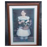 Nice Large Portrait Print of Little Girl