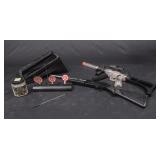 Lot of Airsoft Rifles, Targets and Ammo