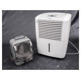 Frigidaire Dehumidifier & Small Heater Lot