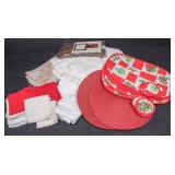 Lot of Couch Pillows and Linens