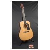 Washburn Acoustic Guitar with Stand