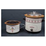 2 Rival Crock Pots