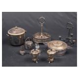 Lot of Silver Plated Serving Pieces