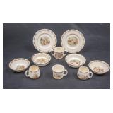 Lot of Bunnykins Ceramic Children