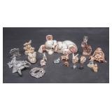 Lot of Bunny Themed Decor Items