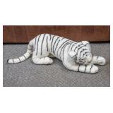 Large Stuffed White Tiger with Original Tag