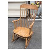 Weathered Rocking Chair