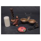 Lot of Rustic Household Items