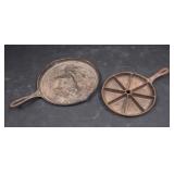 2 Cast Iron Skillets
