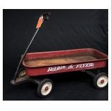 Vintage Red Radio Flyer Wagon
