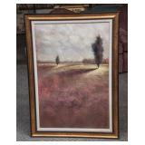 Large Framed Landscape Print