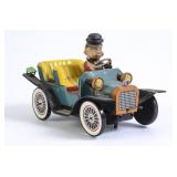 Japanese Mystery Action Tin Car with Driver