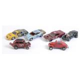 Lot of 6 Vintage Muscle Car Models