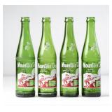 Lot of 4 Mountain Dew Hillbilly Name Bottles