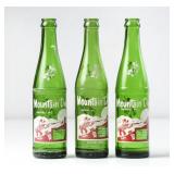 Lot of 3 Mountain Dew Hillbilly Name Bottles
