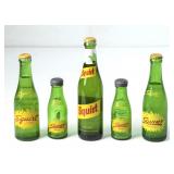 3 Squirt Soda Filled Bottles & Salt/Pepper Shakers