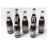 Lot of Pepsi-Cola Bottles with Product