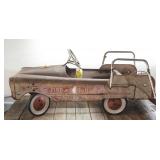 Antique Fire Engine Pedal Car