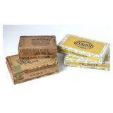 Lot of Cigar Boxes
