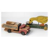 Lot of Vintage Wooden Toys