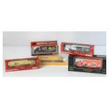 Lot of 1/87 Scale NASCAR Transporters