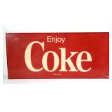 Plastic Coca-Cola Sign