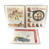 3 Vintage Magazine Advertisements