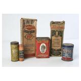 Lot of Home Remedy Bottles & Tins