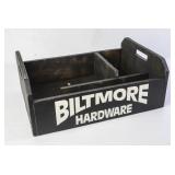 Biltmore Hardware Divided Wood Box