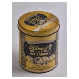 Biltmore Half Gallon Ice Cream Tin with Lid