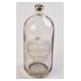 The Asheville Seltzer Co Etched Bottle