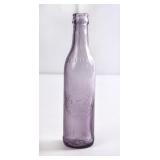 Double Dot Pepsi:Cola Straight Side Purple Bottle