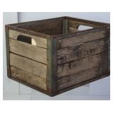 1953 Biltmore Dairy Wooden Milk Crate