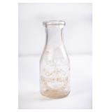 TL Jones Dairy Farm, NC Embossed Round Pint Bottle