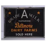 Biltmore Framed Glass Sign