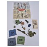 Various Vintage G.I. Joe Accessories & Booklets