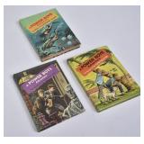 3 Vintage "Power Boys Adventure" Hardback Books